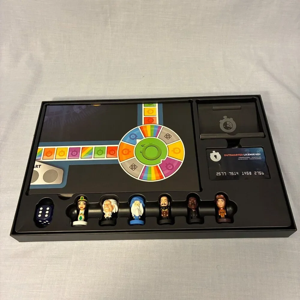 Outsmarted! The Live Family Quiz Show Board Game | Ages 8+ Qplay